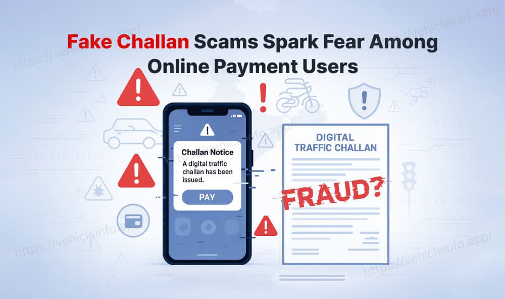Fake Challan Scams Spark Fear Among Online Payment Users