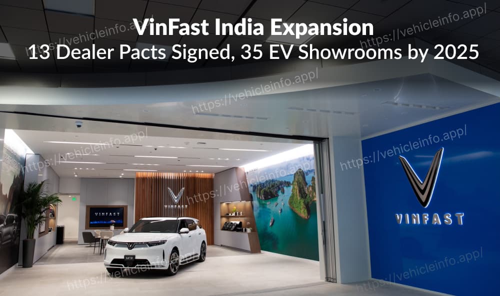 VinFast India Expansion: 13 Dealer Pacts Signed, 35 EV Showrooms by 2025