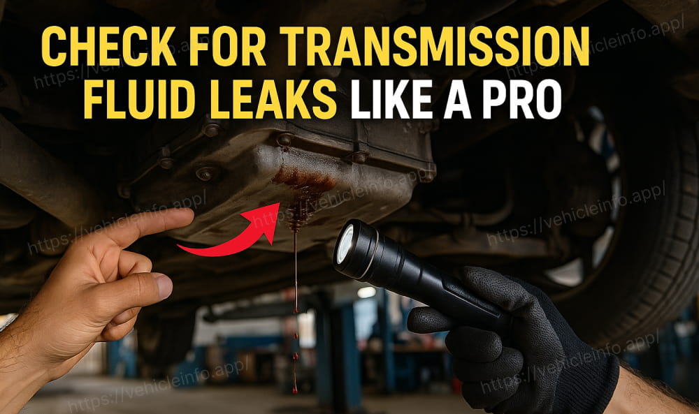 10 Signs of Transmission Fluid Leak & Fix Tips